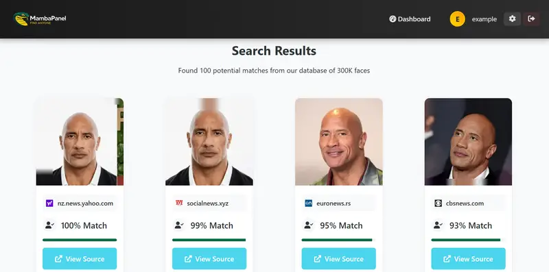 Free Search Demo